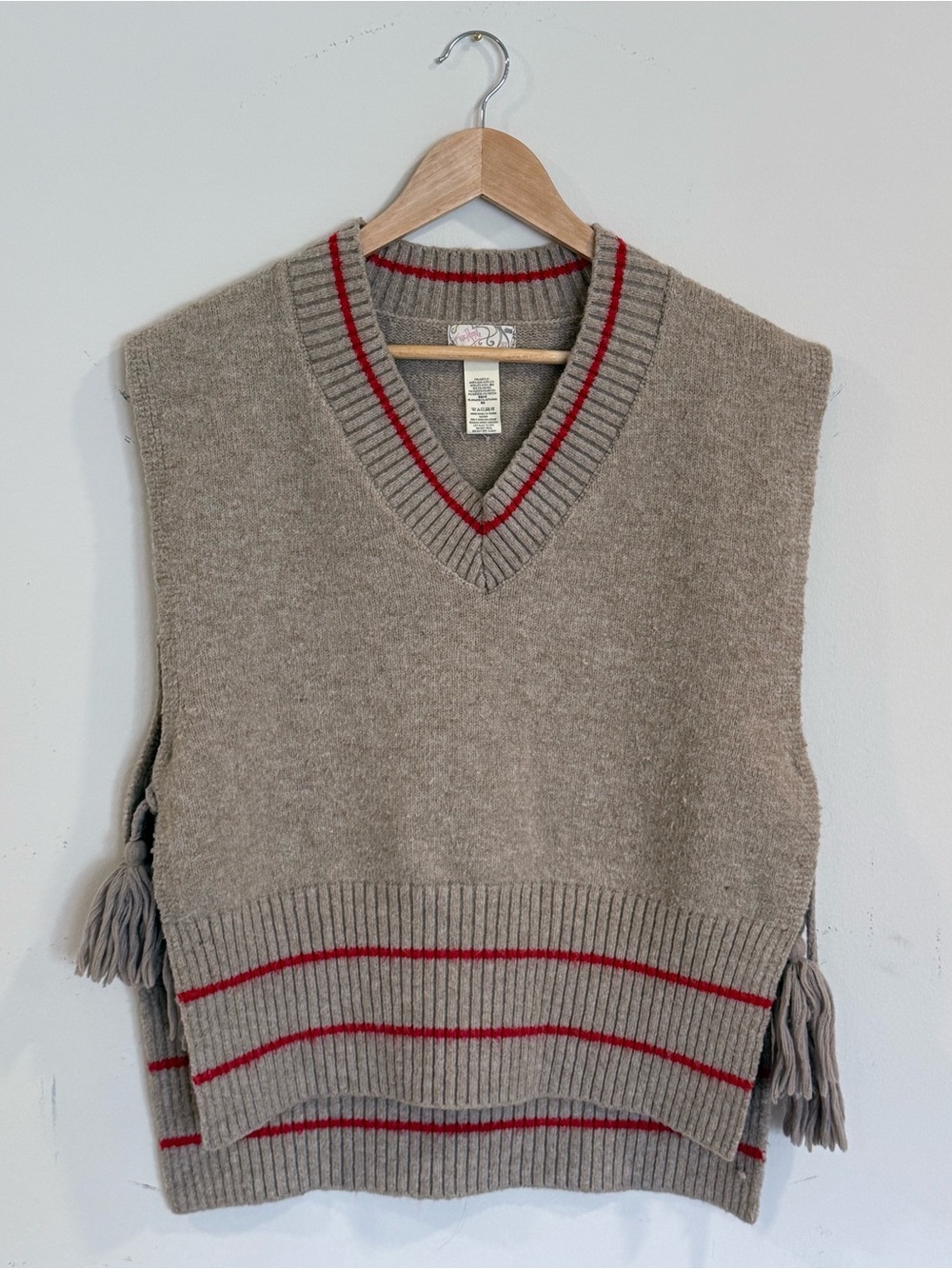 Free People All Star Stripe Poncho ONE SIZE